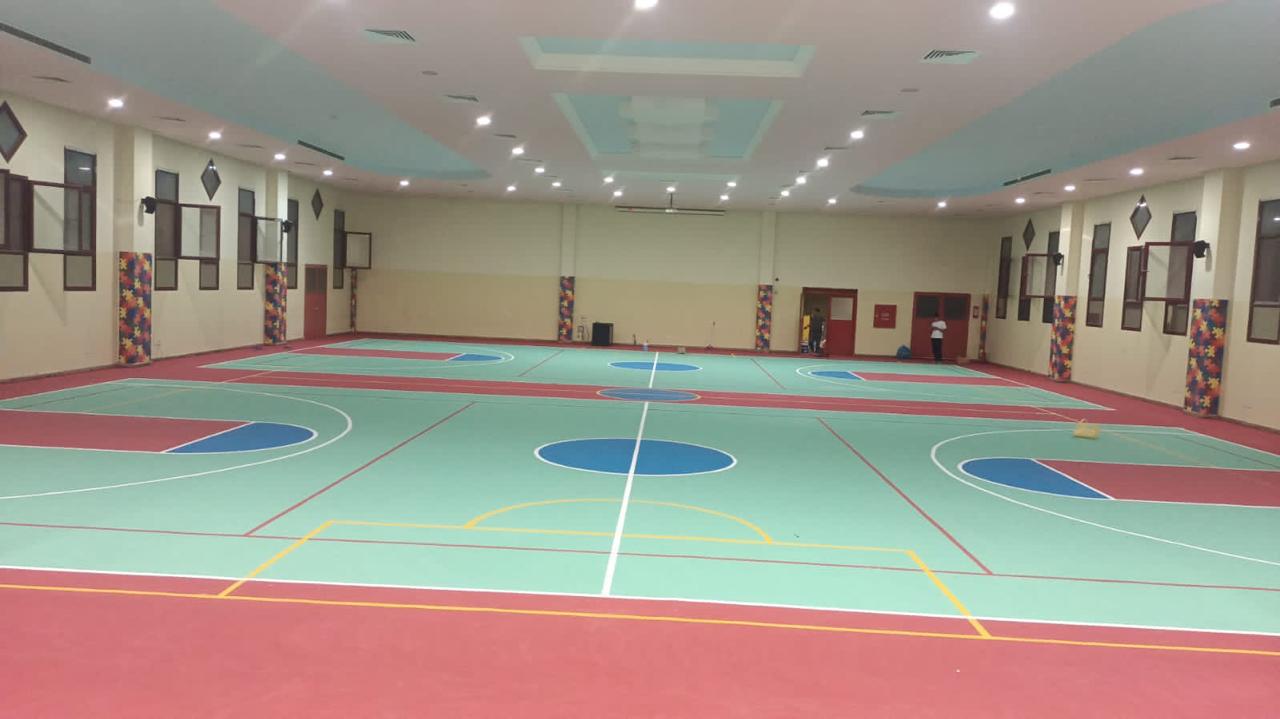 ملاعب السلة في مدارس الأرقم